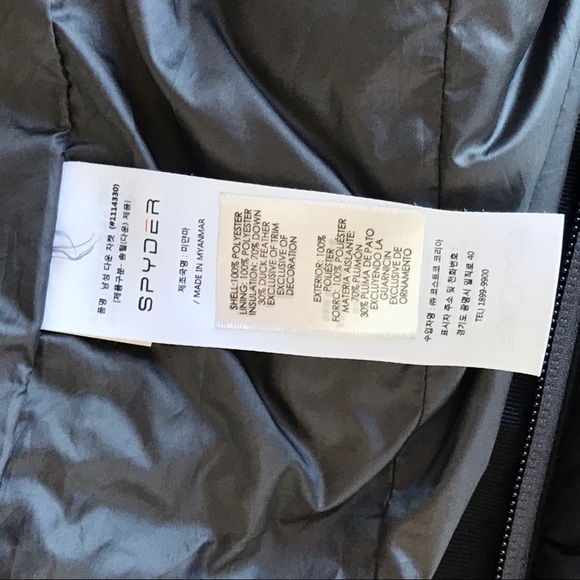 SPYDER Down Jacket - Picture 8 of 8